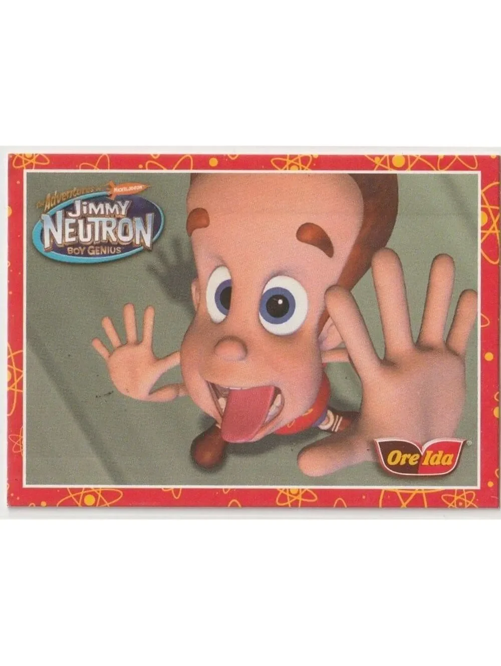 Ore-Ida Jimmy Neutron Promo Trading Card Don't Look Up